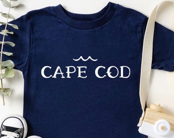 Cape Cod Nautical Toddler T-shirt - Ocean Seaside Beach Bum Tee Shirt