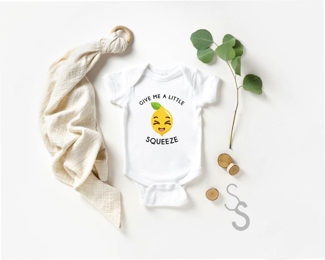 Give Me A Little Squeeze - Lemon Baby Onesie - Little Lemon | Italian ...