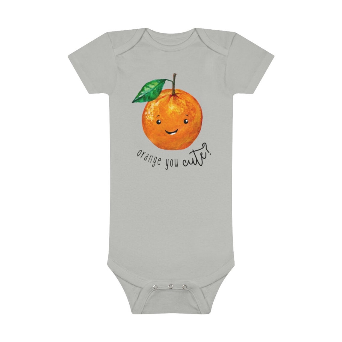 Orange you Cute Cute Baby Orange Onesie Fruit Onesie Etsy