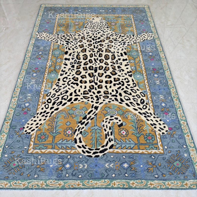 Leopard Rugs - Etsy