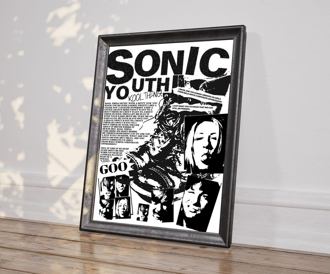 Sonic Youth Poster: Indie Rock Art Print - Daydream Nation
