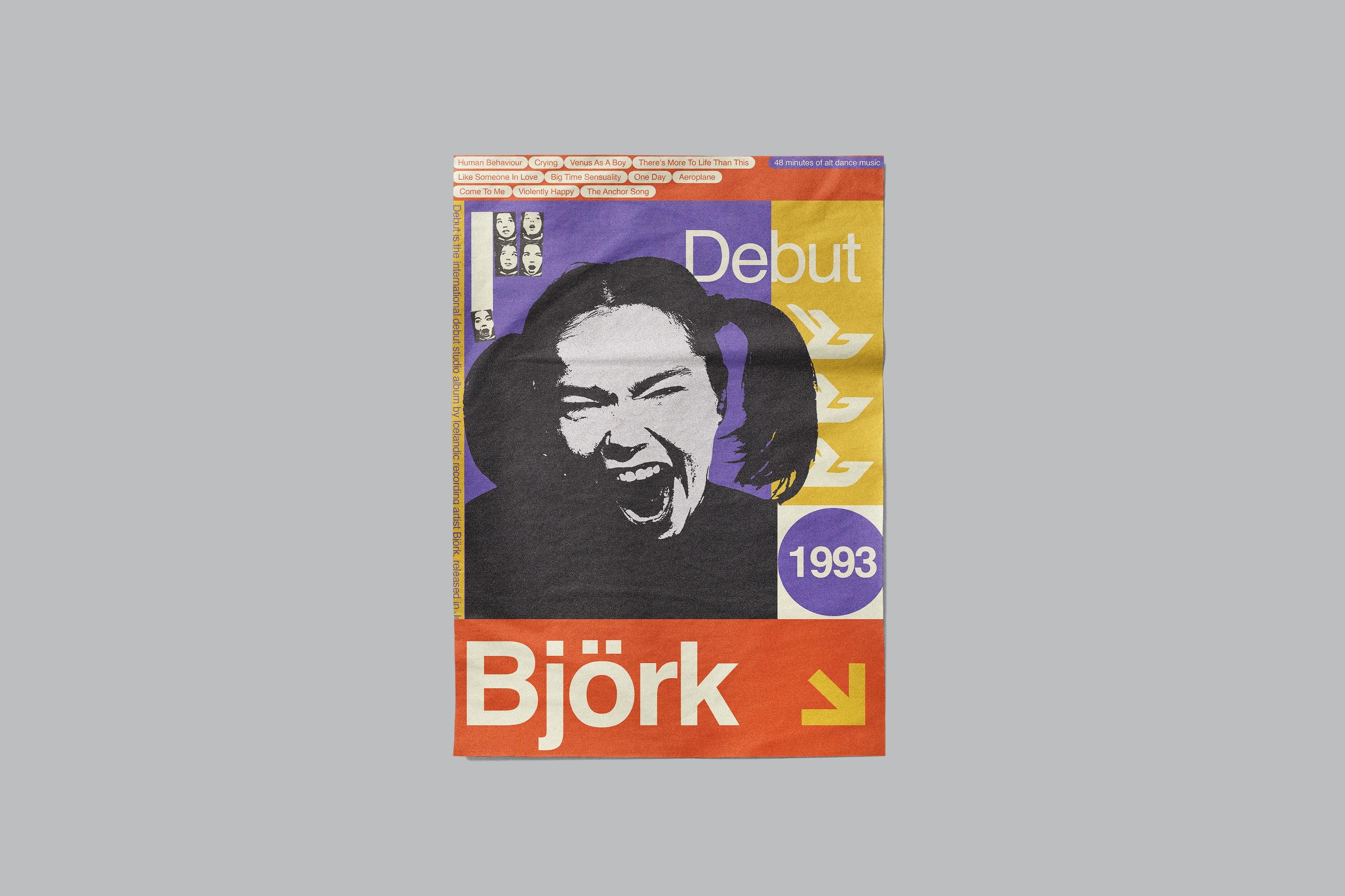 Bjork poster - Etsy 日本