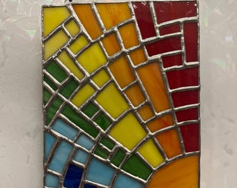 Explosion arc-en-ciel