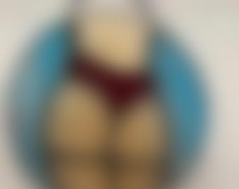 Attrape-soleil en vitrail fait main – Booty Babe Design