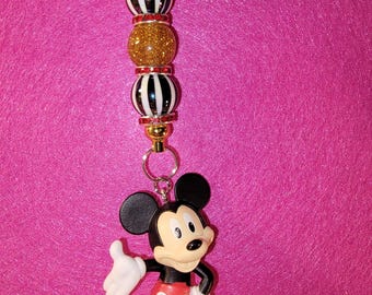 Chaveiro feito à mão do Mickey Mouse