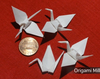 2 inch white cranes (1000 pieces)