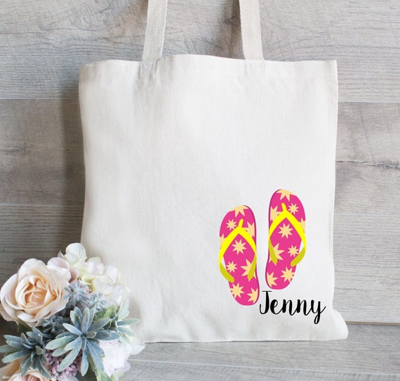 girls beach tote