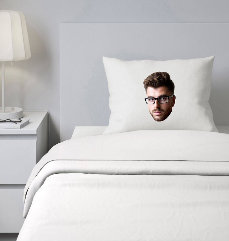 Face on Pillowcase Head Pillowcase Custom Face Pillow Etsy