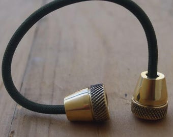 Polished Brass Begleri Komboli Skill Toy, Fidget Focus Tool
