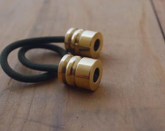 Polished Brass Begleri, Hand Skill Toy, Fidget Beads