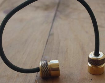 Polished Brass Begleri, Komboli Fidget Skill Toy