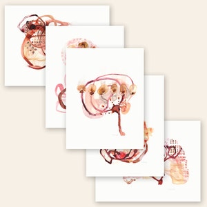 Occupied: Organs - set of 5 limited edition prints (8&quot; x 10&quot;)