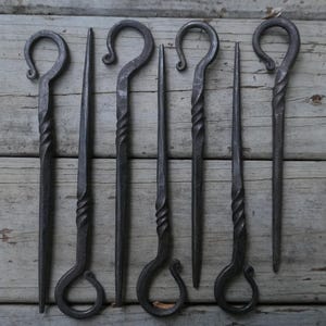 Hand forged Hair pin, Hair poke, Hair Stick