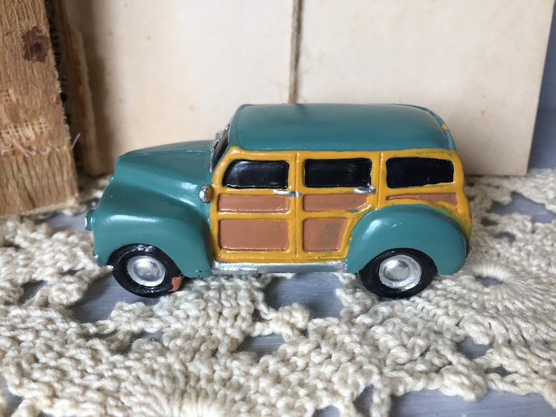 Two Toy Woody Wagons