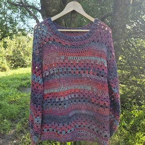 Handmade crochet sweater