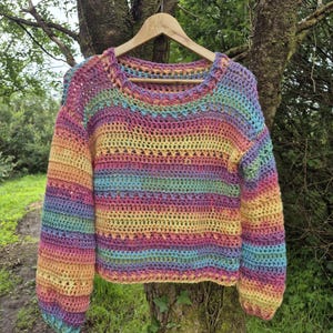 Handmade crochet jumper