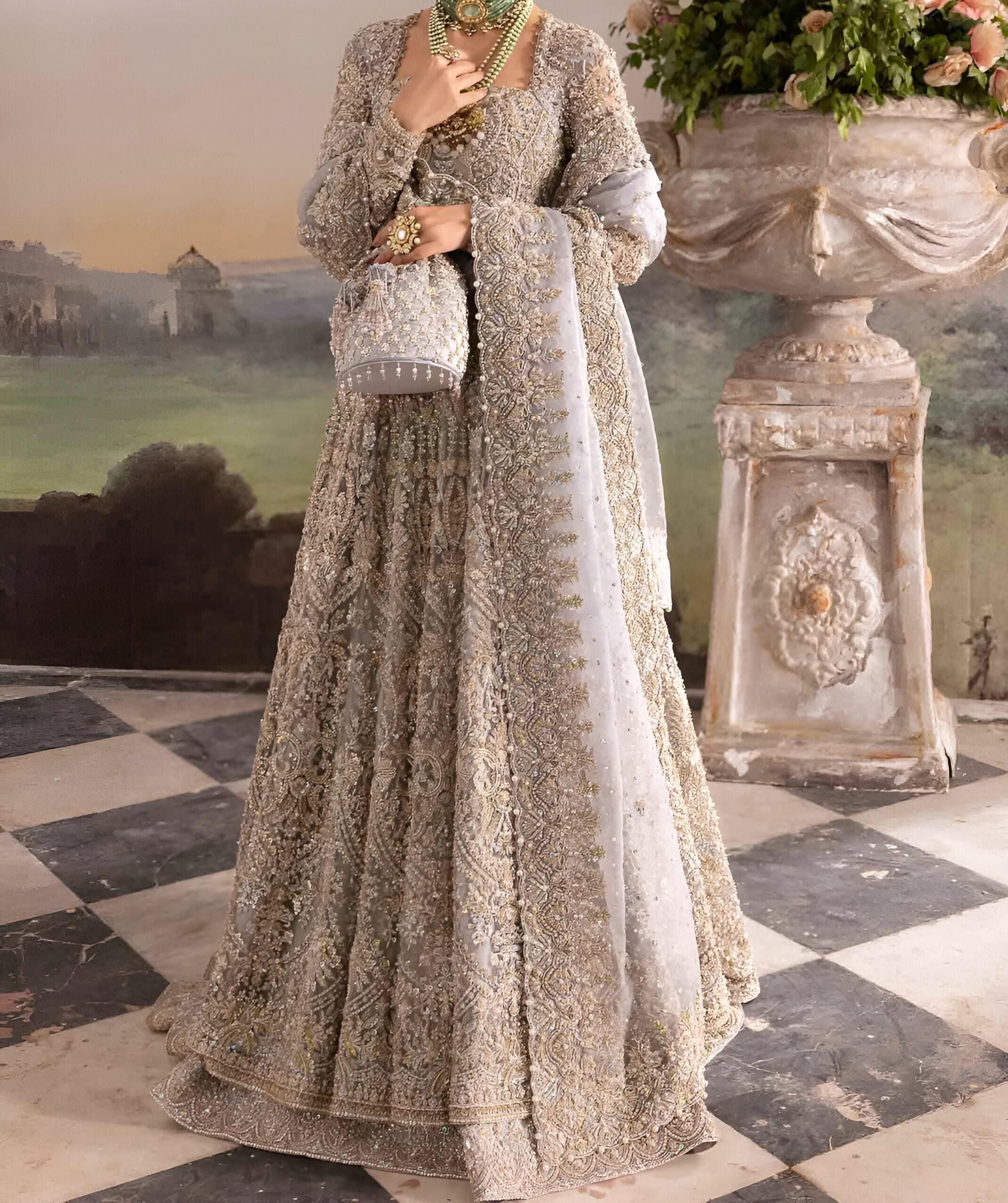 Pakistan wedding dress - Etsy 日本