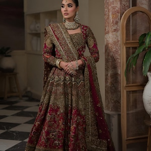 Custom Stitch Pakistan Indian Women Maxi Suit Pakistani Designer Wedding Reception Walima Nikkah Gown Indian Suit Guest Partywear Dress