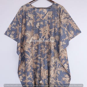Kaftan Dress, Front Cord Cotton Kaftan, Hippie Kaftan, Resort Wear Long Kaftan, Beach Cover Up Dress, Bohemian Cotton Dress , Women Robe