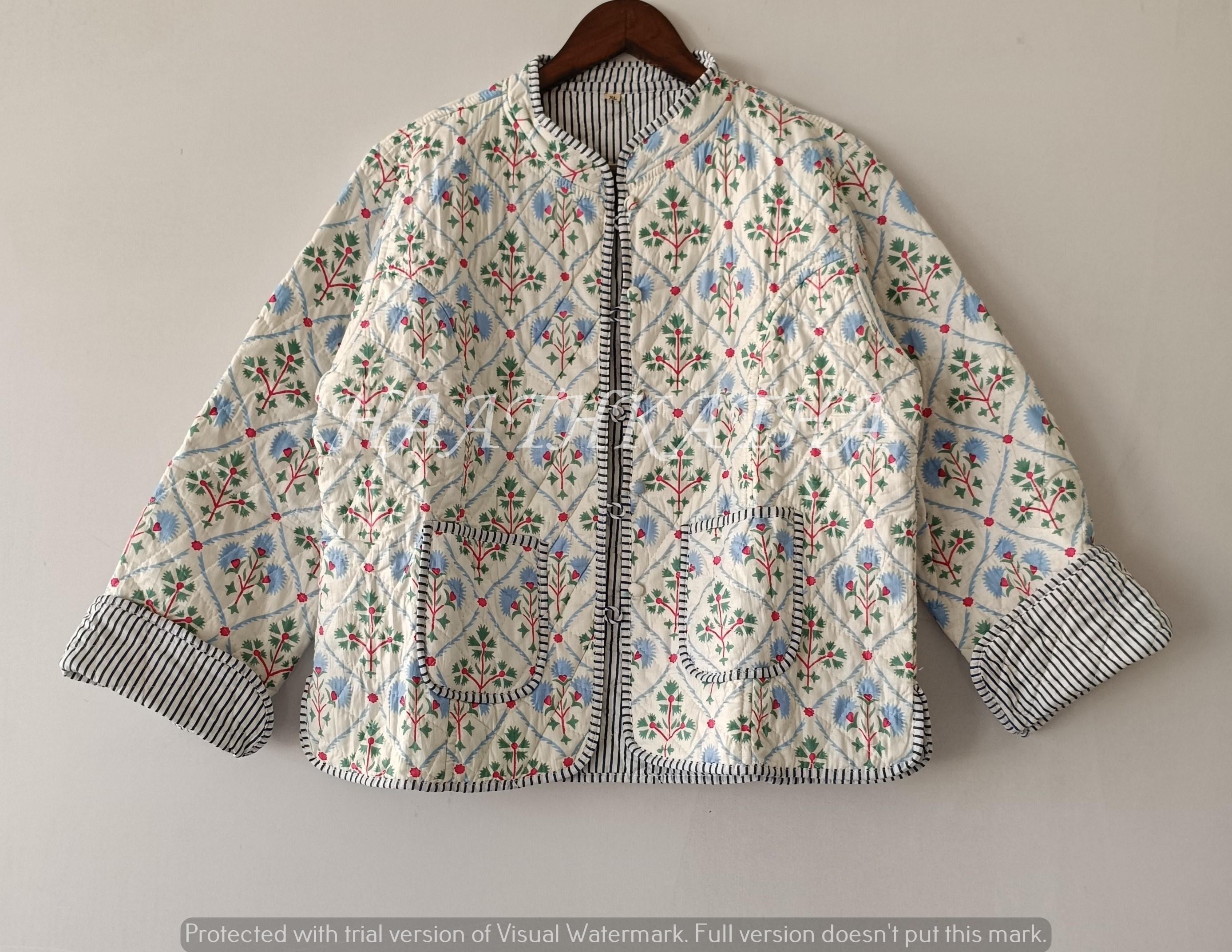 Indian Print Jacket - Etsy