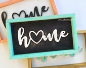 home cutout wood sign home decor home cutout home sign