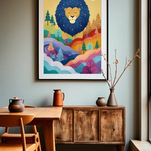 Wall Art - Harmonies Board Game - Digital Download - Family Board Game Poster - Board Game - Geek Gift