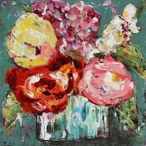 Floral, still life floral canvas, painting, flowers, art, canvas print