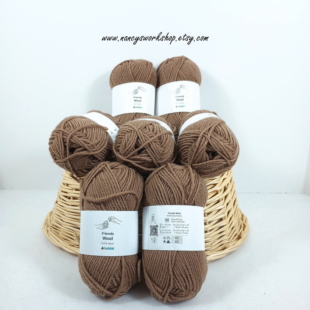 Hobbi Wool Yarn 100 Wool Yarn Felting Yarn Etsy