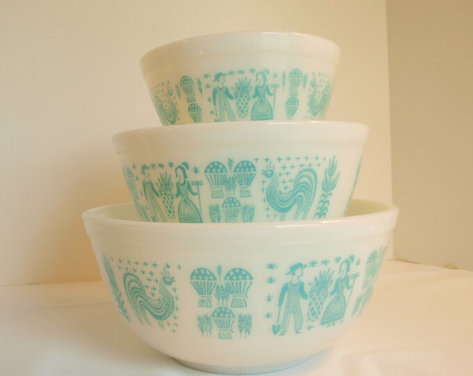 Butternut Pyrex Vintage Amish Butternut Pyrex Bowls - Etsy