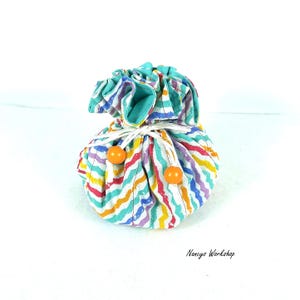 Drawstring Jewelry Pouch: Cotton Travel Organizer