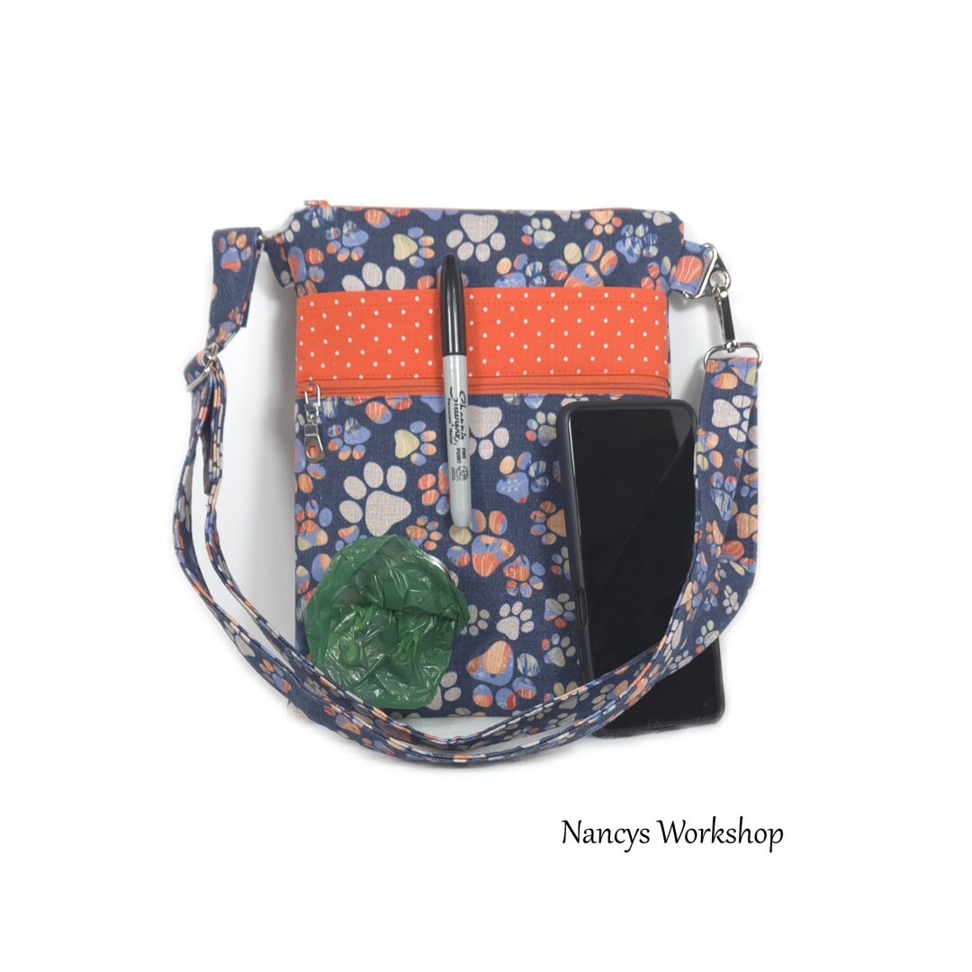 Dog Walking Bag, Dog Walking Purse, Dog Walker Bag, Pet Love Gift, Dog