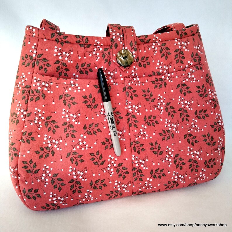 Medium Size Purse Lightweight Tote Fashion Purse Etsy