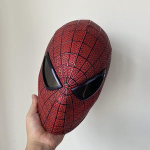 Amazing Spiderman 1 Cosplay Mask Andrew Garfield Movie Prop