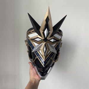 Capitano Cosplay Mask Thrain Mask Sentinel Knight Video Game Prop