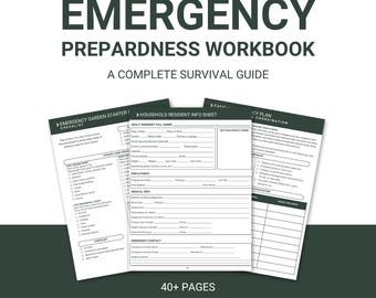 Family Emergency Survival Guide & Disaster Planner (PDF)