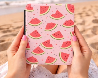 Watermelon Kindle Case 7 Inch Paperwhite Cover Cute Summer Kindle Cover Pink Kindle Case Gift for Readers Beach Lover Kindle Sleeve