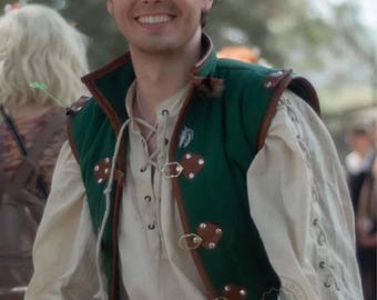 Medieval Padded Gambeson Armor Jacket | Quilted Cotton Aketon for LARP SCA HEMA | Renaissance Faire