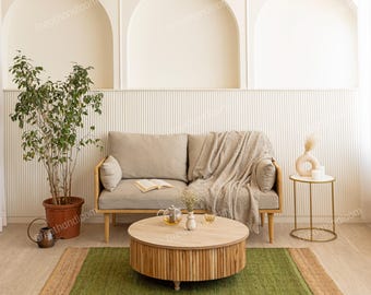 Handmade Green Jute Rug: Striped Hemp Area Rug with Natural Rugs