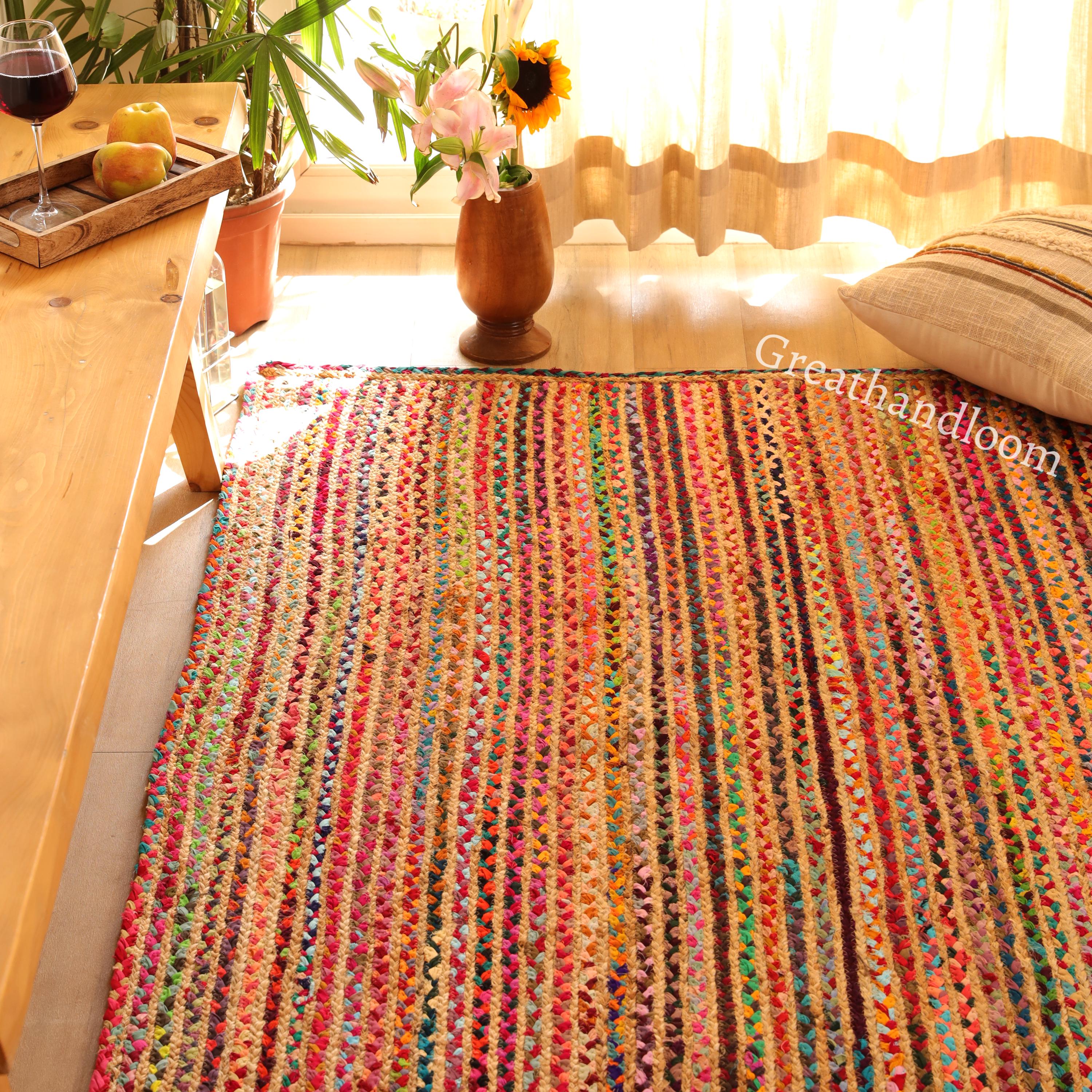Natura Knit Braided Rug Kit National Yarn Crafts K 095