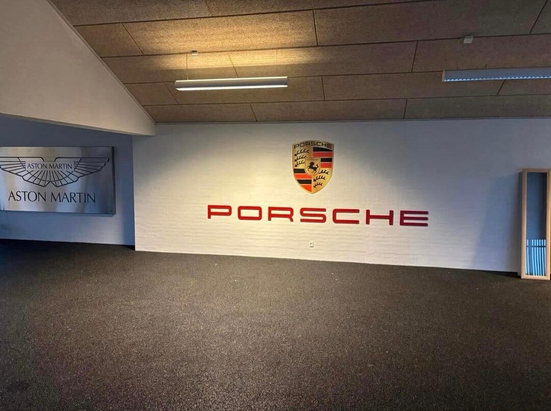 Porsche Wall Decor – Logo & Lettering | Luxury Garage, Office, Home ...