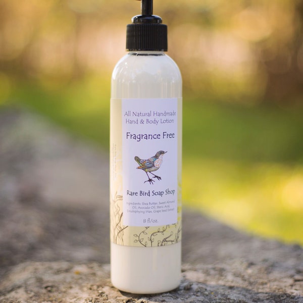 Fragrance Free- Hand & Body Lotion-