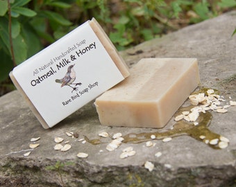 Oatmeal, Milk & Honey Soap-Handcrafted Soap