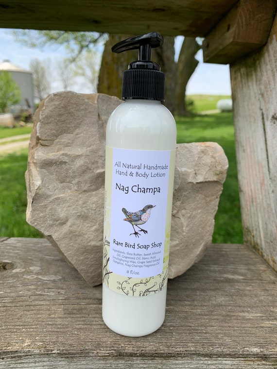 Nag Champa Hand & Body Lotion With Shea Butter 