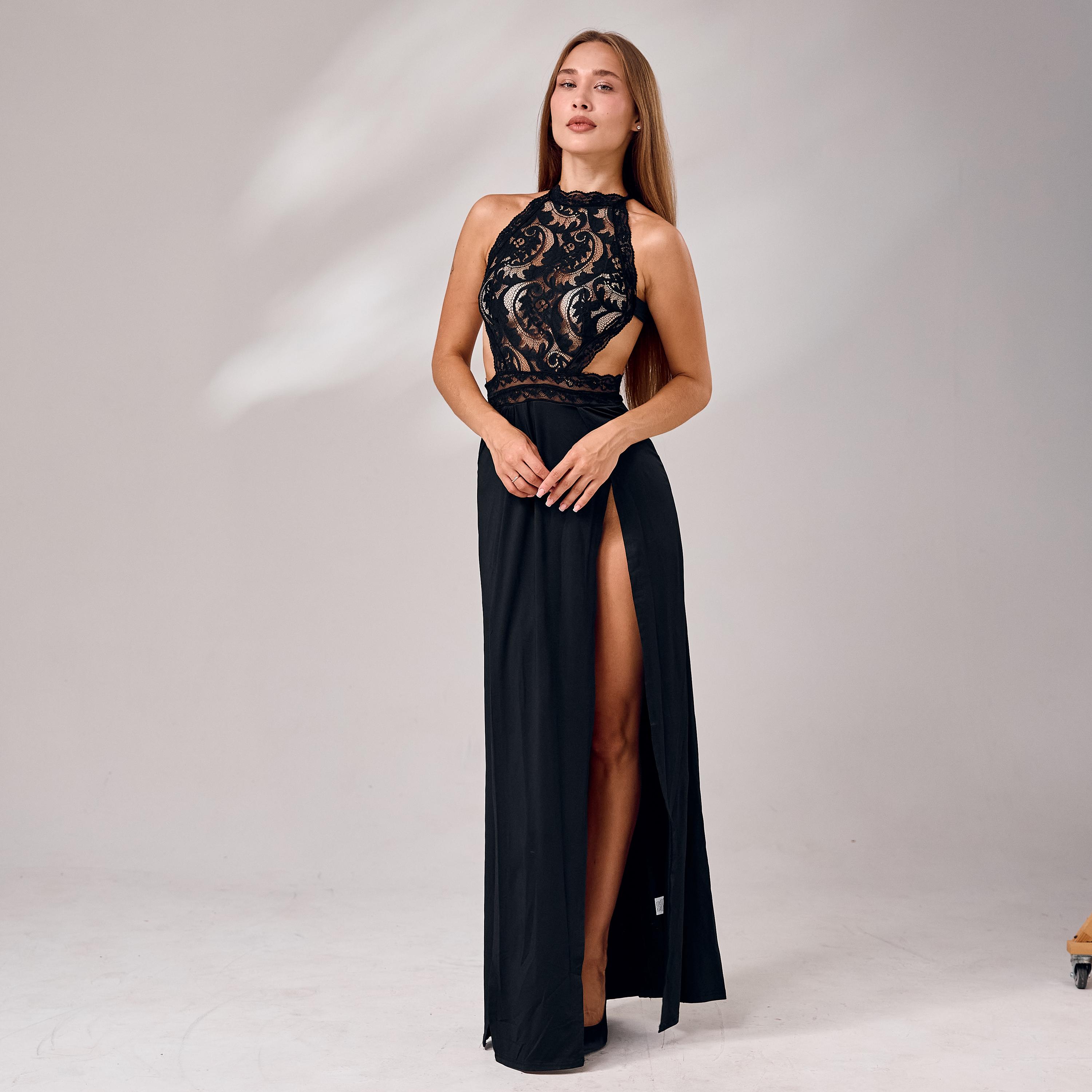 Black Evening Dress,lace Evening Gown,long Black Dress Slit,lace Maxi Dress  Black,floor Length Black Dress,party Dress Black,lace Long Dress - Etsy