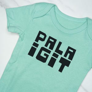 Pala Igit Bodysuit | Funny Filipino Baby Onesie | 100% Organic Cotton | Bisaya Pinoy Baby Gift | Hilarious Infant Bodysuit 0-12 Months