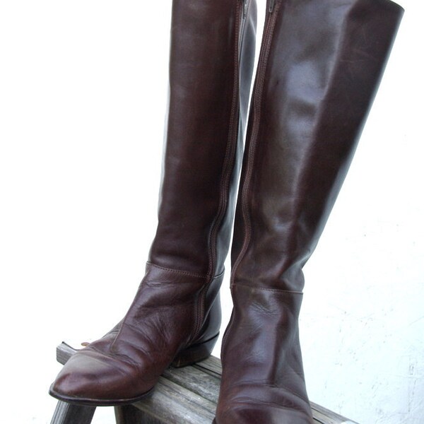 Vintage Italian Riding Boots by Sudini 7.5