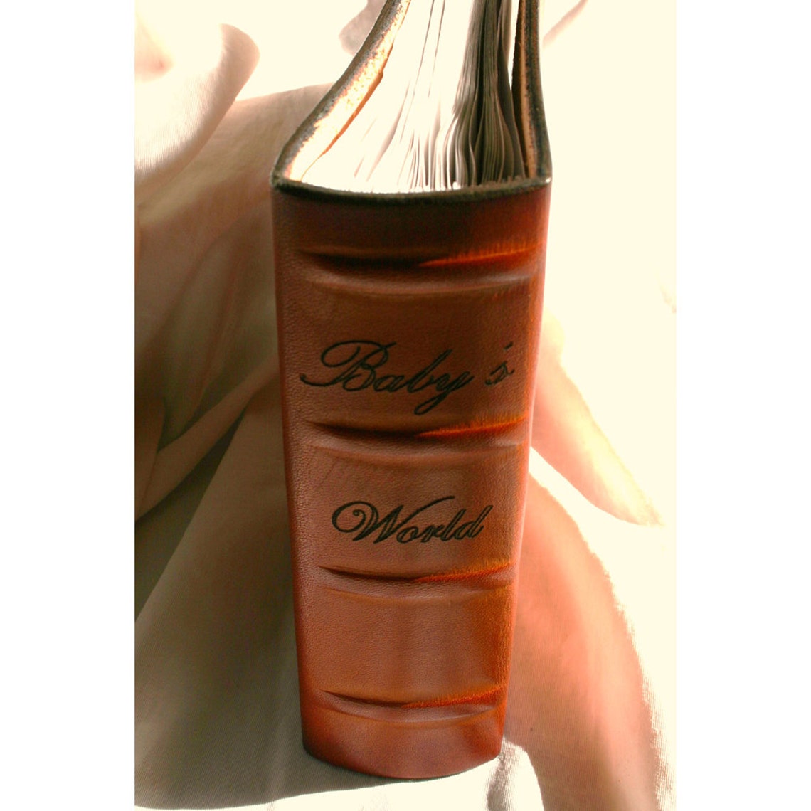 Leather Baby Keepsake and Ultrasound Journal Etsy