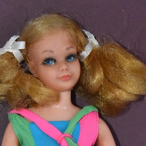 Living Skipper Doll by Mattel 1970 - Posable in Original Swimsuit