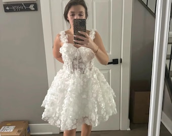 open lace back dress Wedtrend Women Blue Floral Wedding Party Guest Dress A Line Sweetheart Strapless Pleated Long Bridesmaid Dress, Blue Floral / US20W main image 0