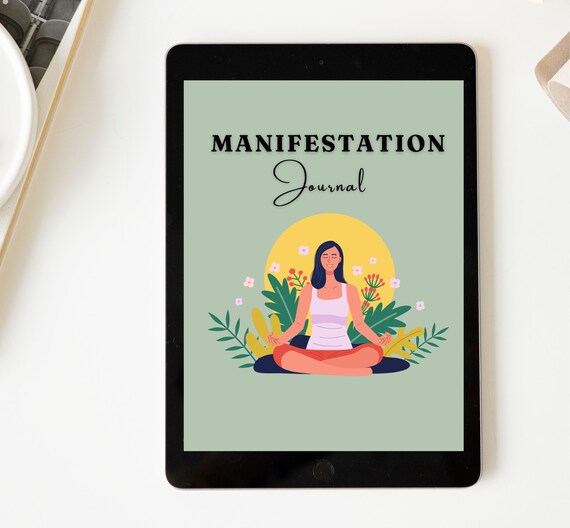 Manifestation Journal Printable | Law of Attraction, Affirmations, Vision Board | Digital Download for Manifesting Goals, Affirmation pdf